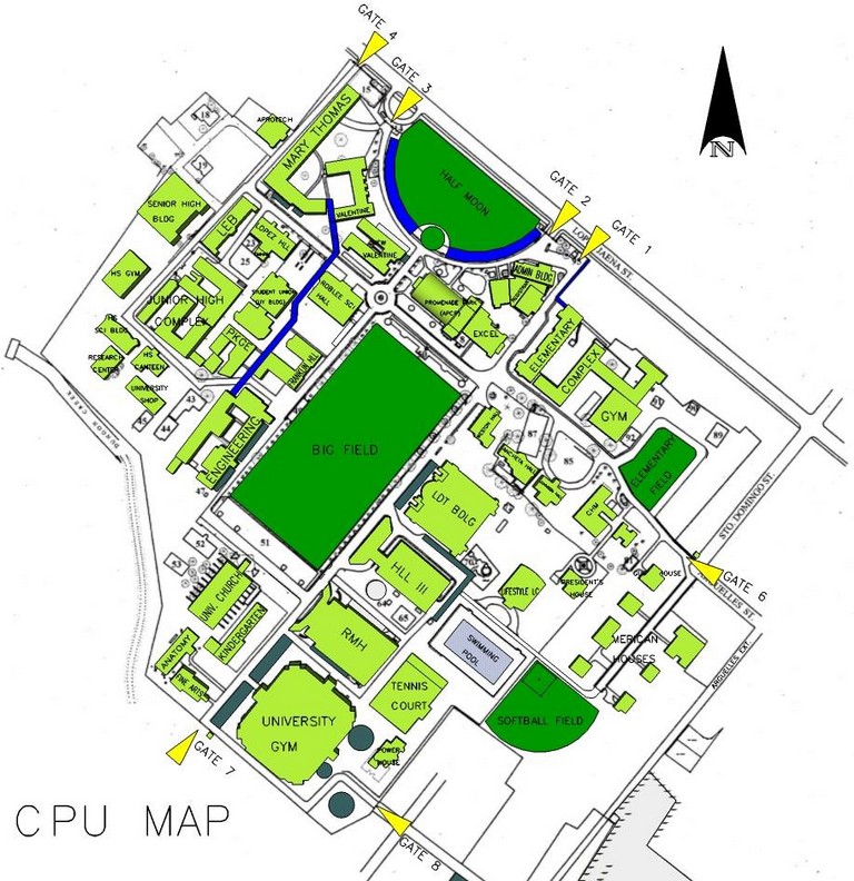 CPUAAUK CPU Campus Map